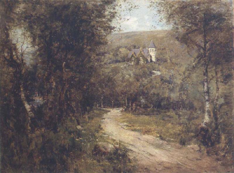 Arthur streeton Chepstow china oil painting image